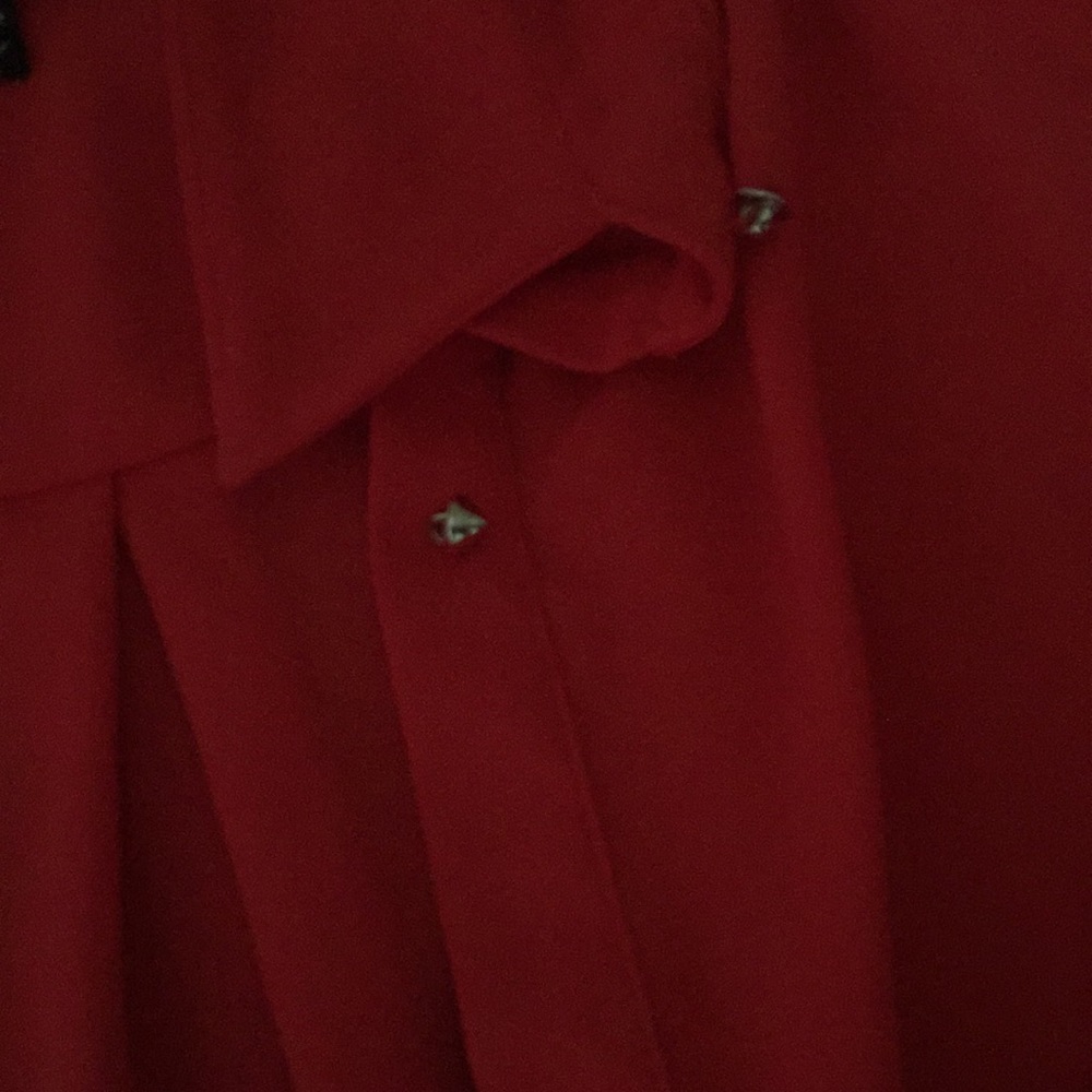 Red button up - Picture 2 of 4